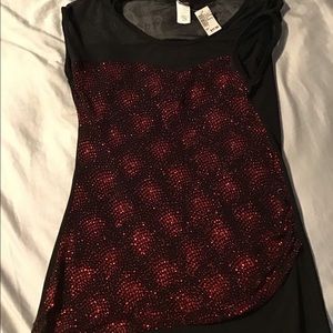Sparkly Red blouse